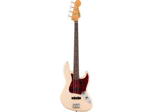 Fender Vintera III Early '60s Jazz Bass, Escala em Rosewood, Olympic White Fender Vintera III Early '60s Jazz Bass, Escala em Rosewood, Olympic White